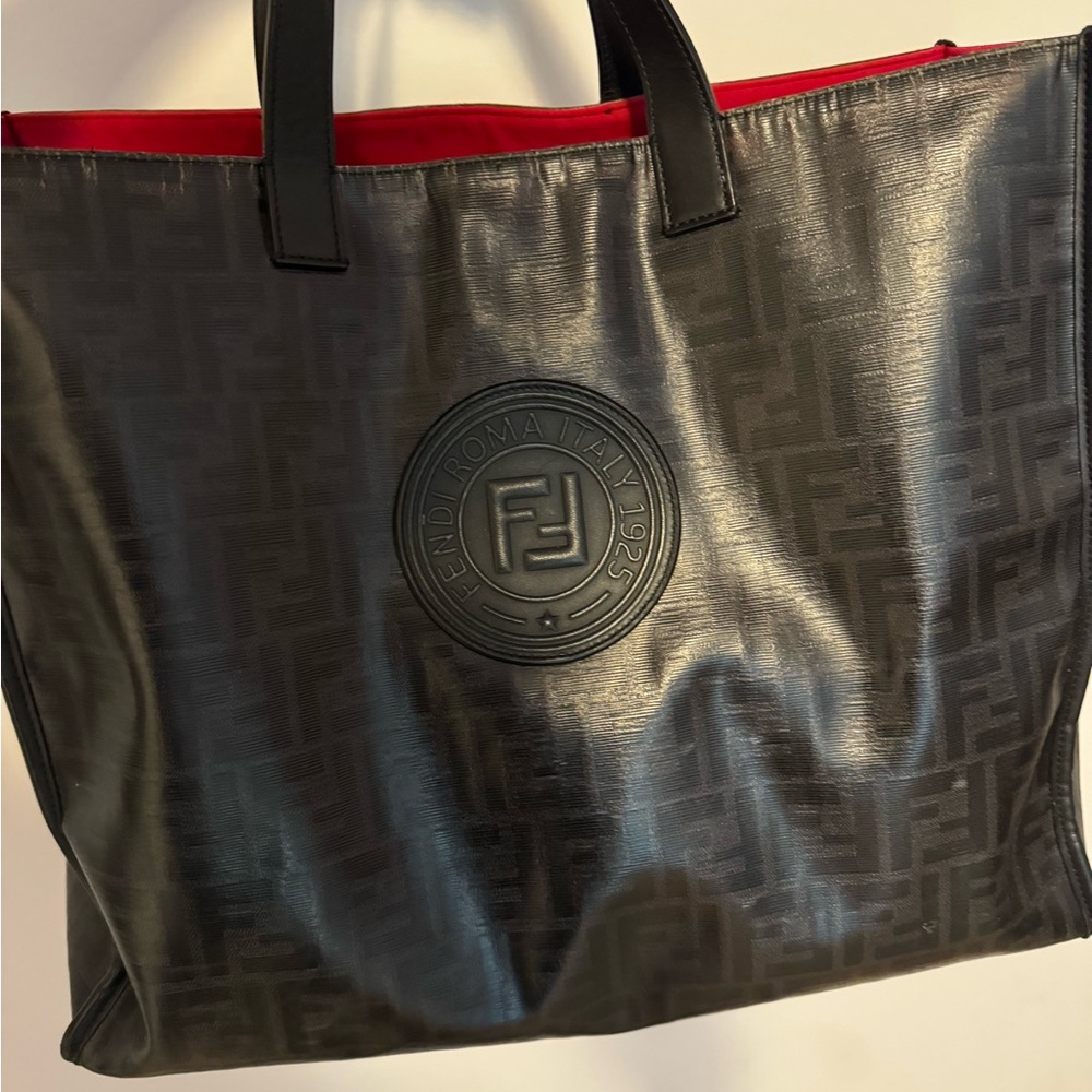 Fendi Zucca Canvas Tote